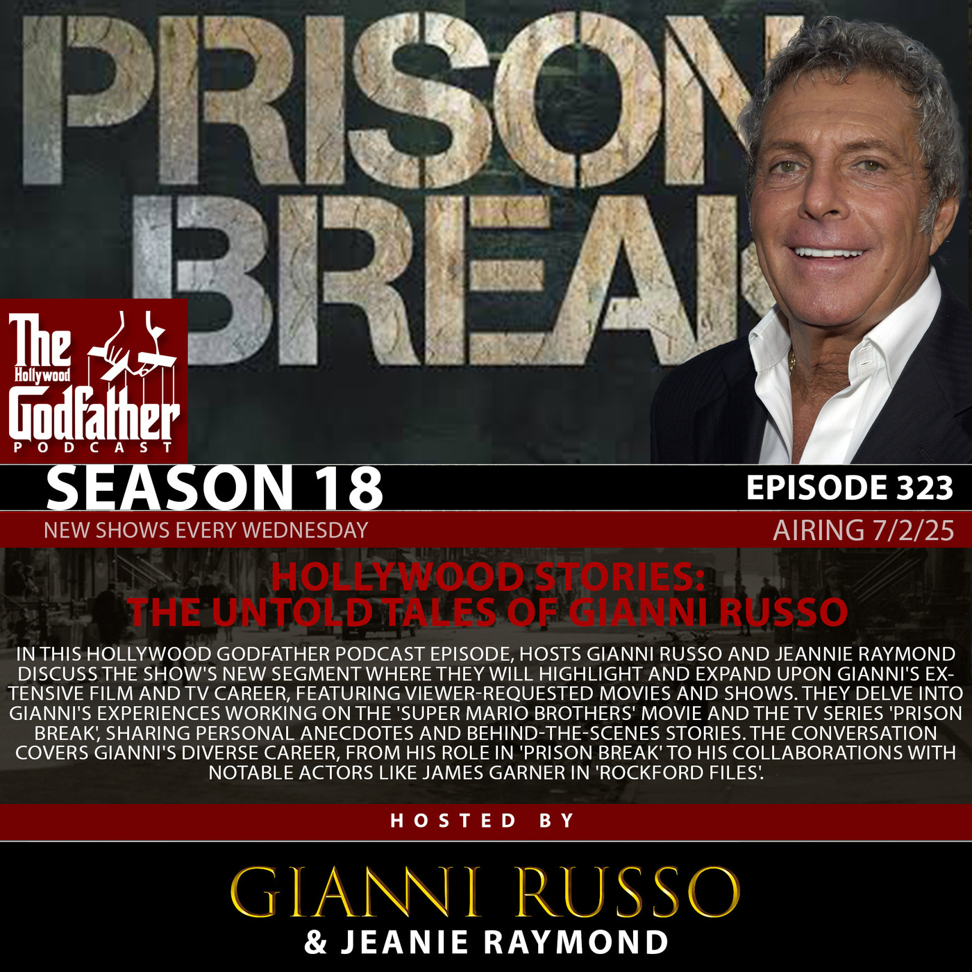 S18|E323: Hollywood Stories: The Untold Tales of Gianni Russo