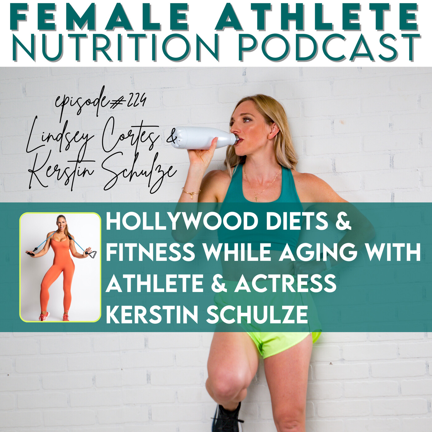 224: Hollywood Diets & Fitness while Aging with Athlete & Actress Kerstin Schulze