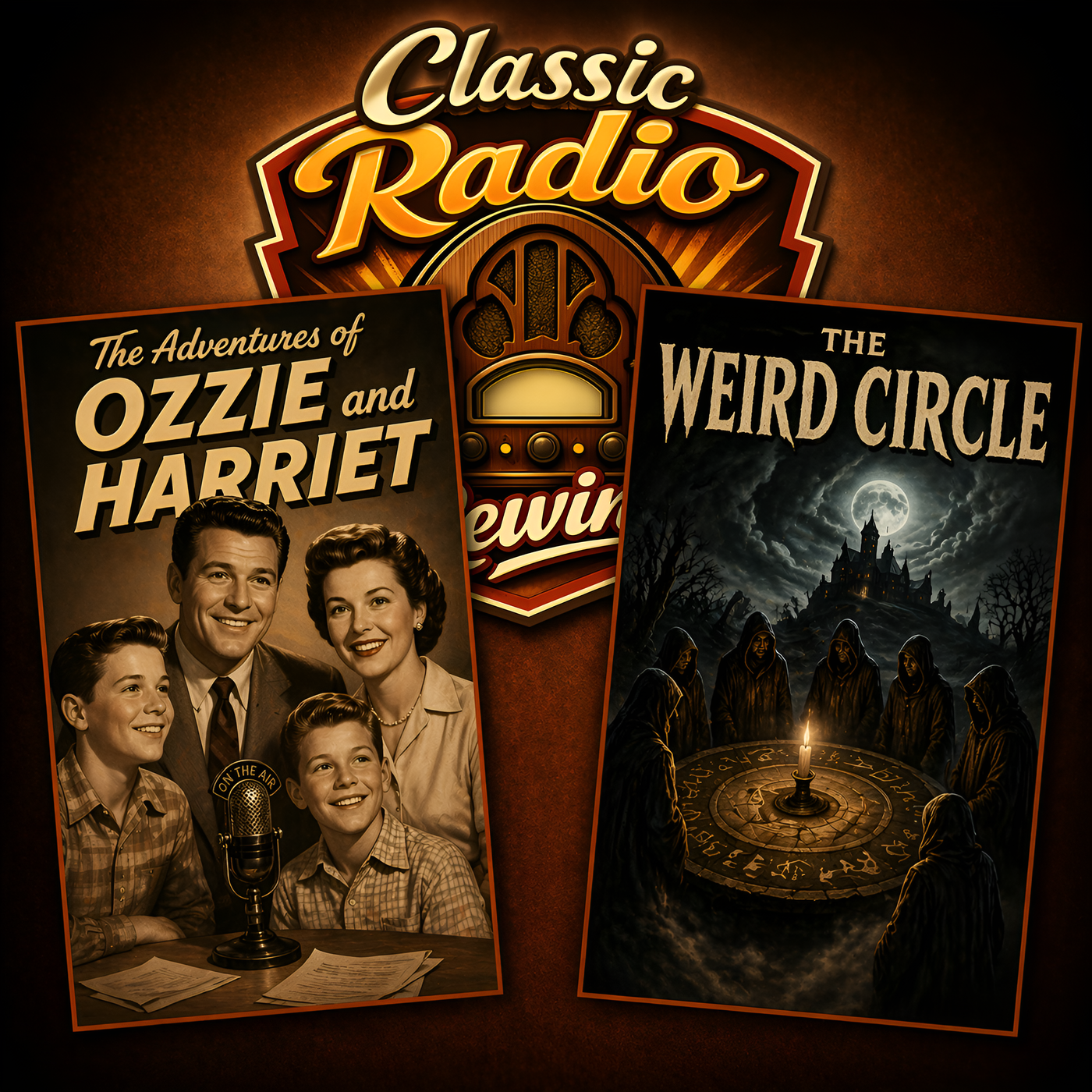 The Adventures of Ozzie of Harriet / The Weird Circle (Old Time Radio Variety)
