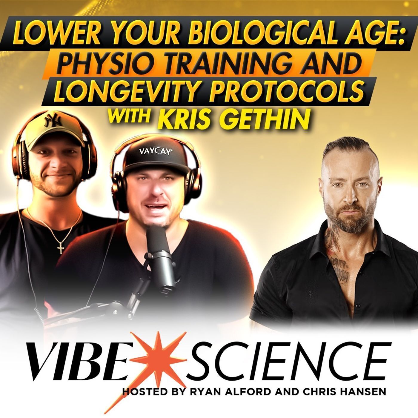 Lower Your Biological Age: Physio training and Longevity Protocols with Kris Gethin of Unmatched Supps
