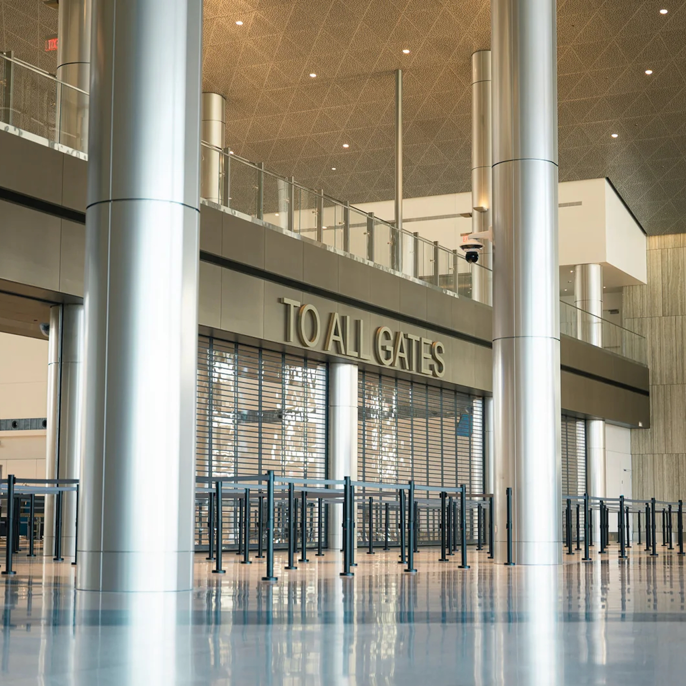 Shiny ceilings. Flavortown! Burbank airport’s new terminal opens
