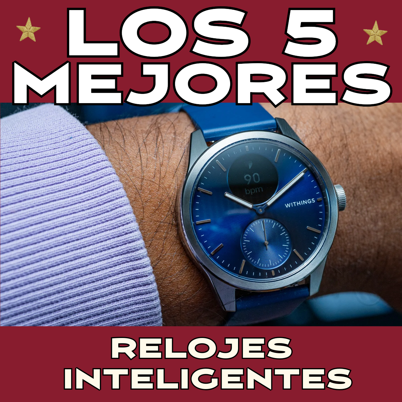 Los 5 mejores relojes inteligentes