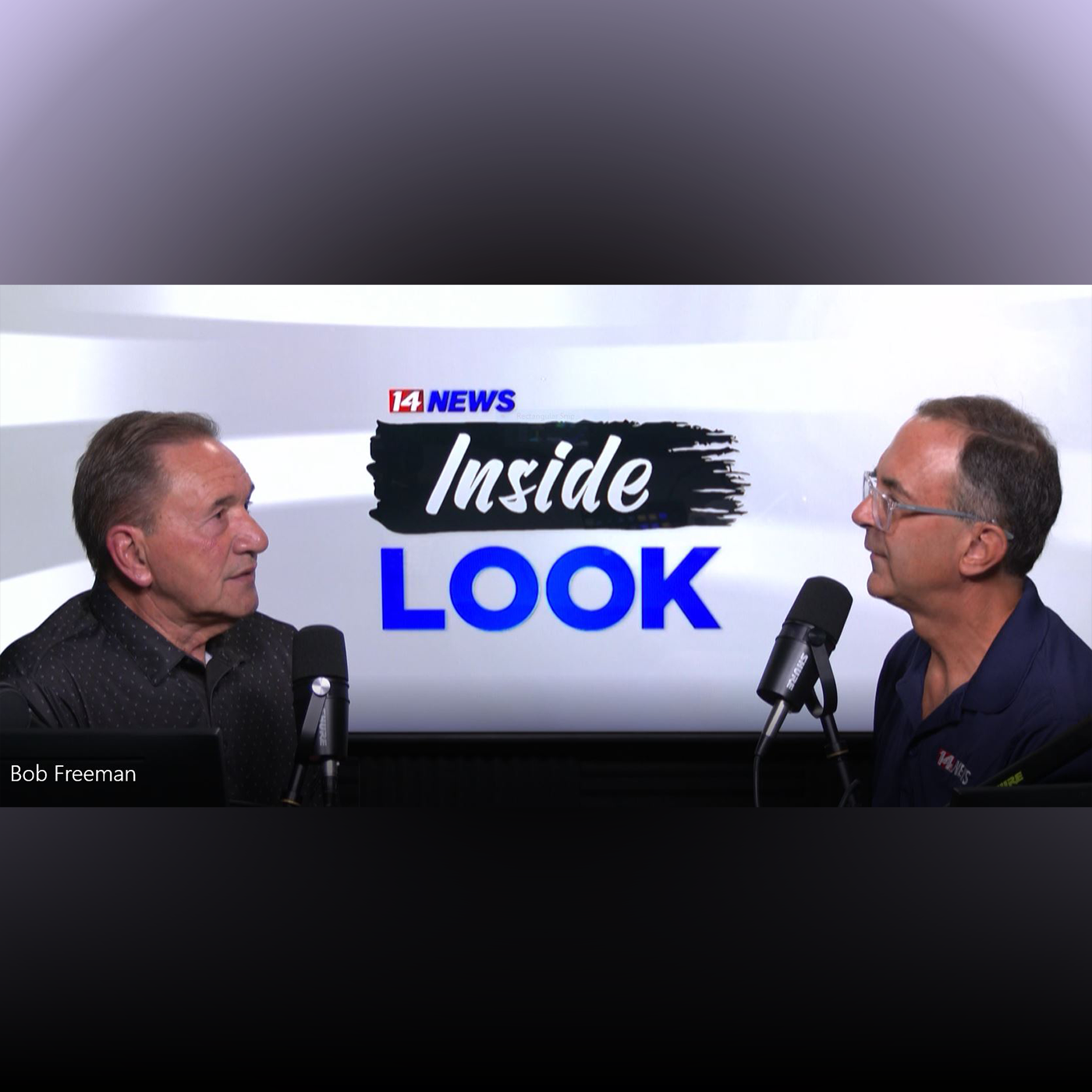 41.  Former News Director at 14 News Bob Freeman