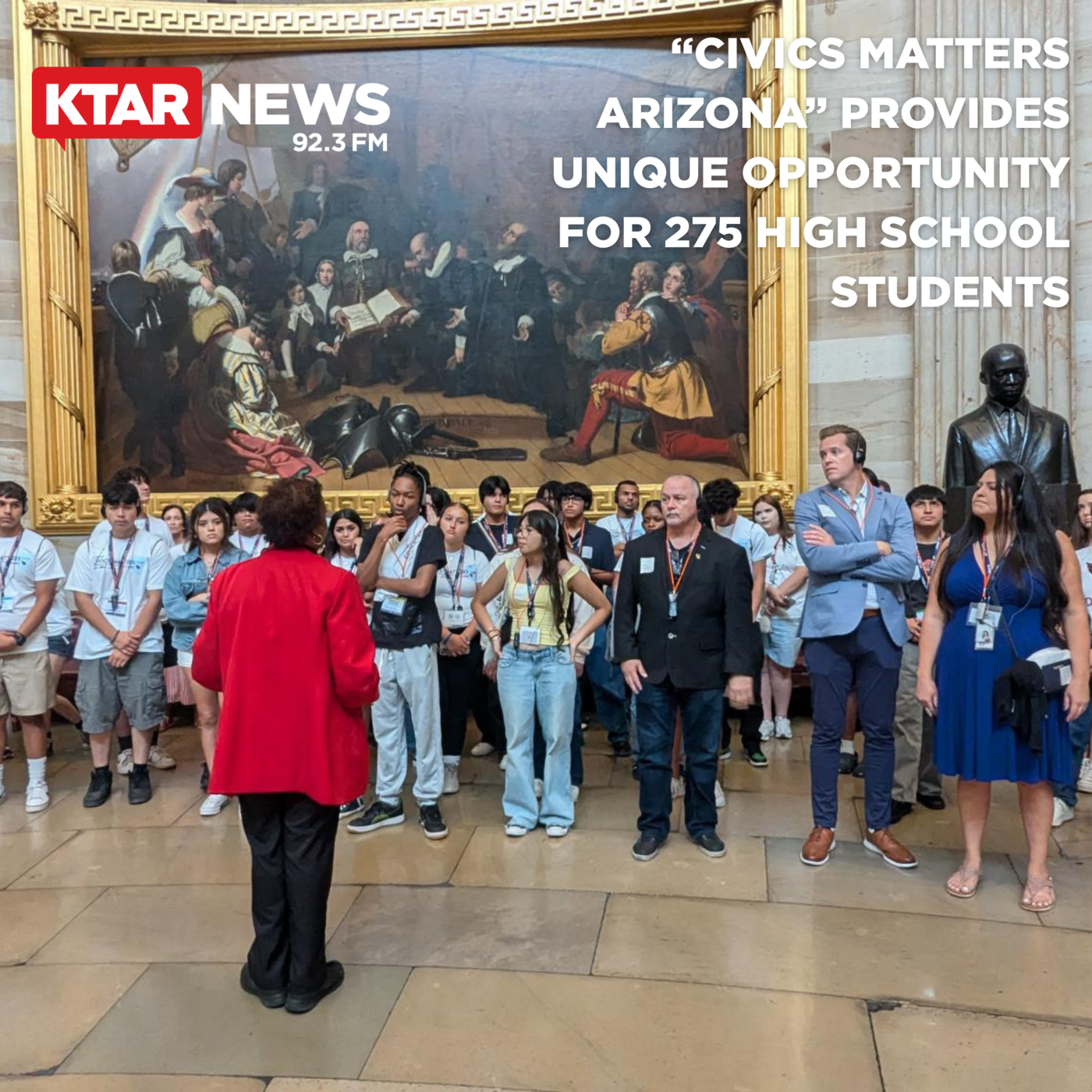 "Civics Matters Arizona" provides unique opportunity for 275 AZ high school students