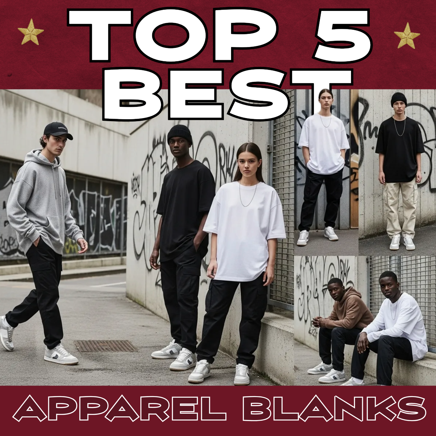 Top 5 Best Blank Apparel Brands