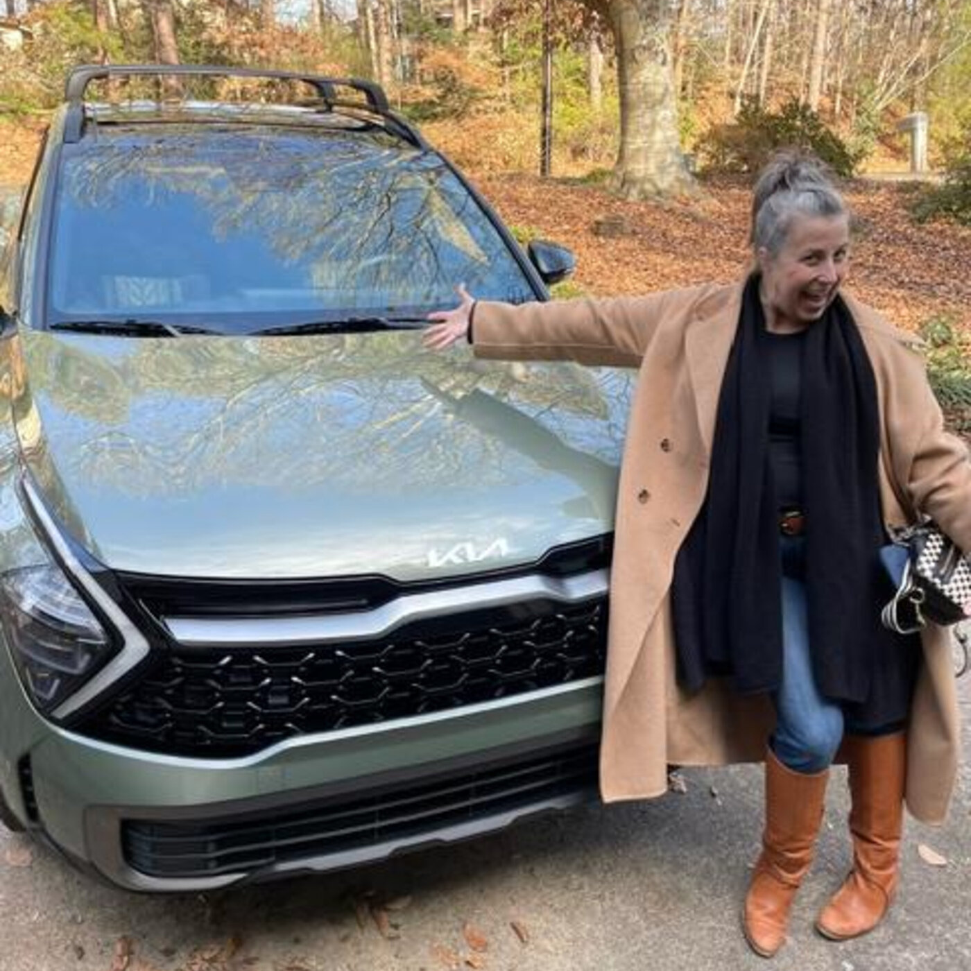 Sarah's Big Holiday Purchase. Congrats, Sarah!