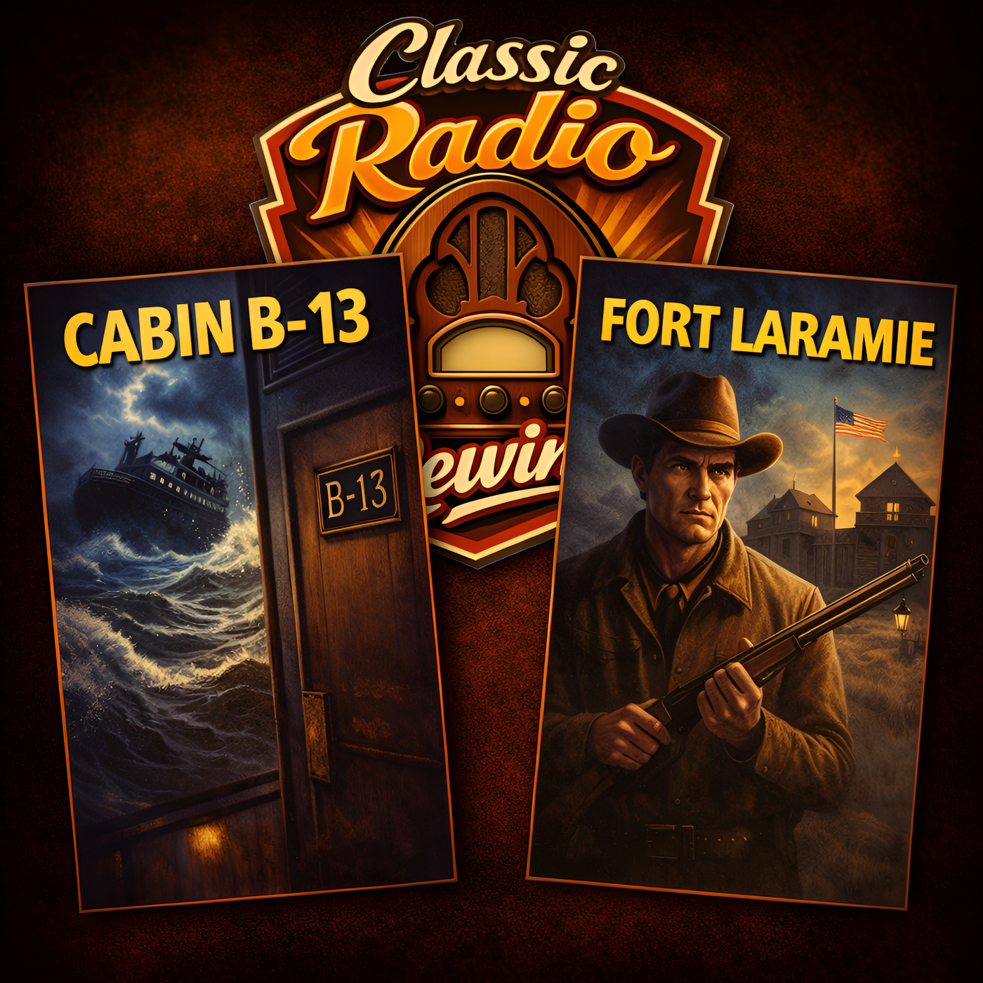 Cabin B-13 / Fort Laramie (Old Time Radio Mystery)