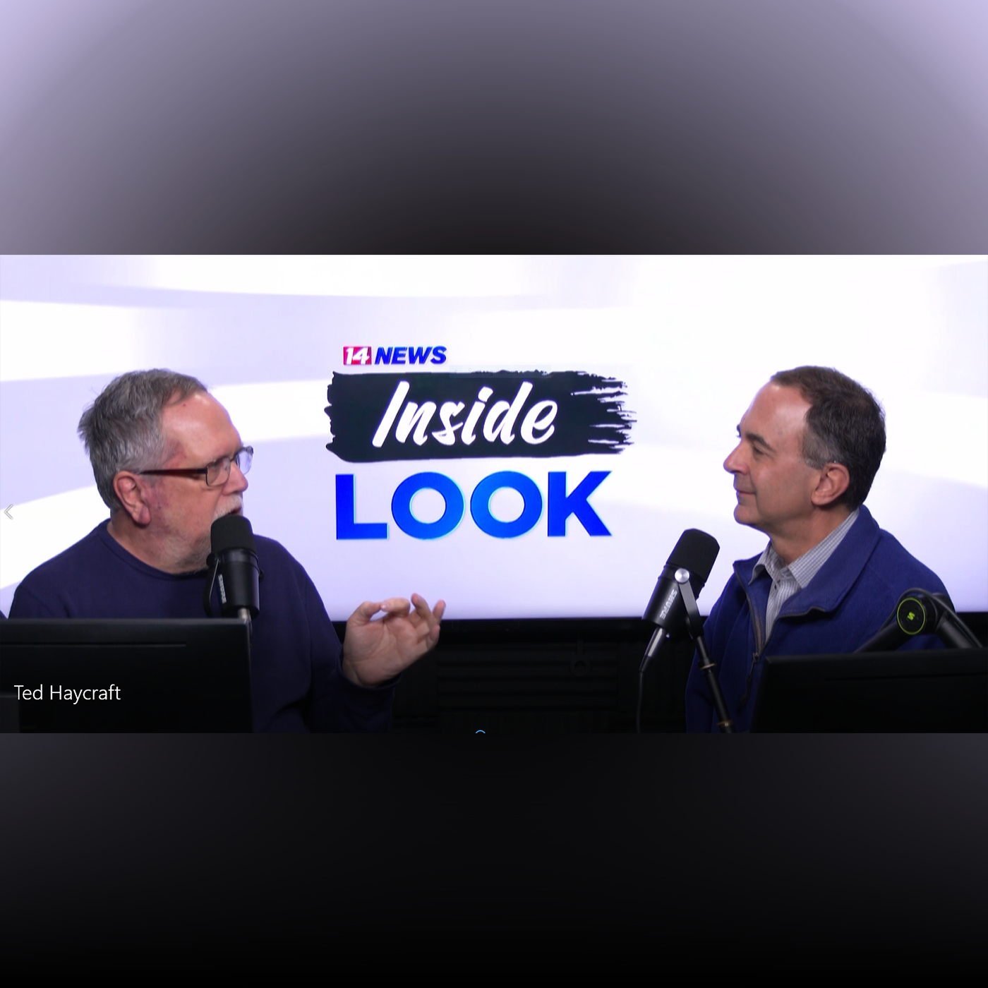 13.  14 News co-worker and Cinema Chat host Ted Haycraft