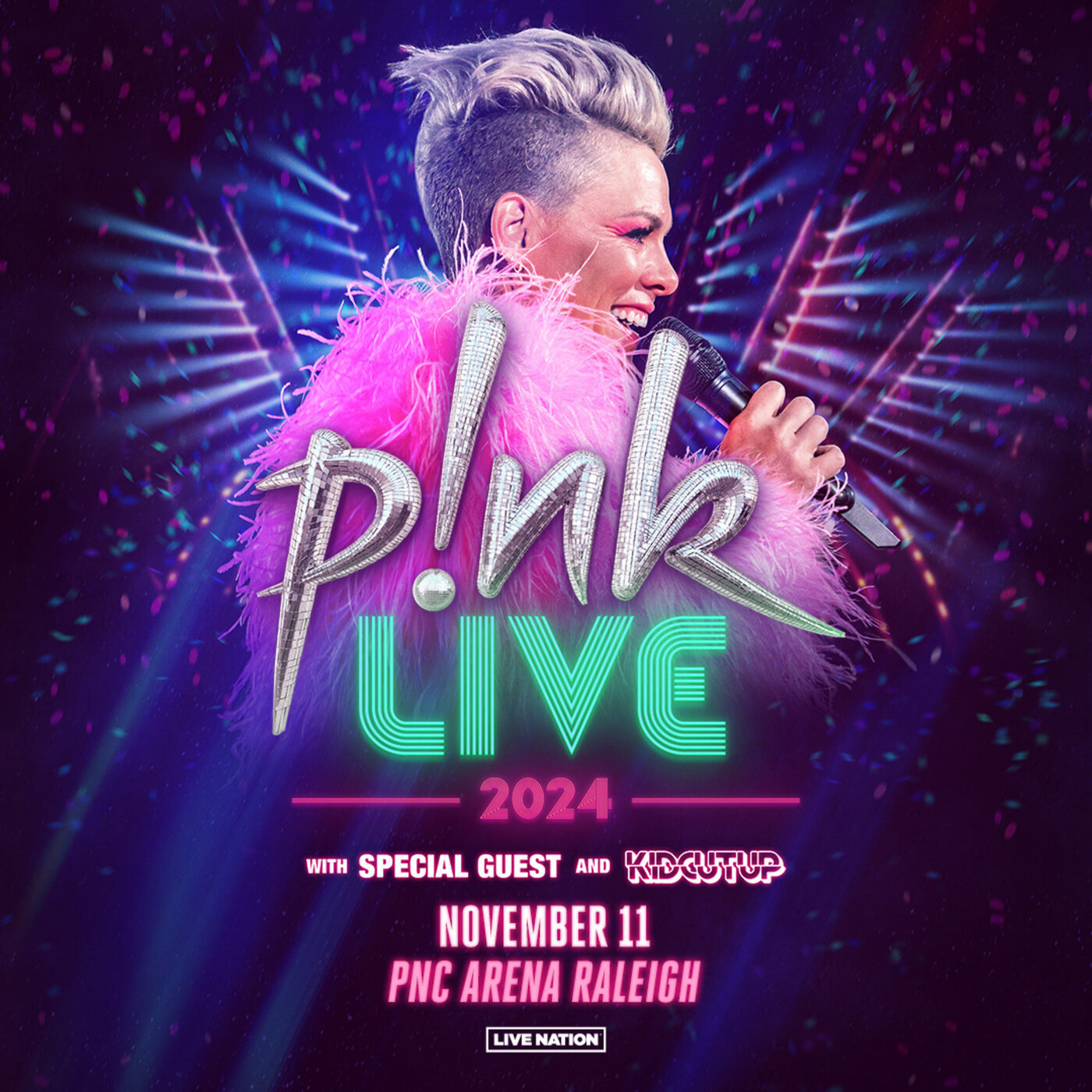 P!NK at PNC Arena! Tickets Each Morning This Week on KBS!