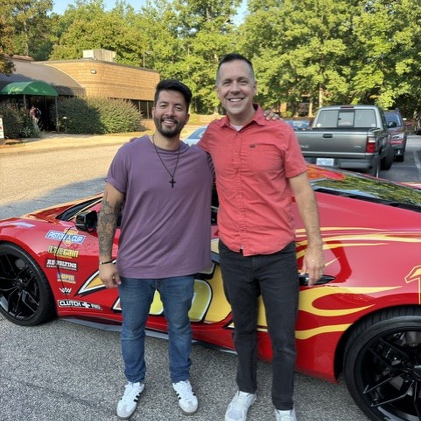 'Lightning McQueen' Came to the Studio!