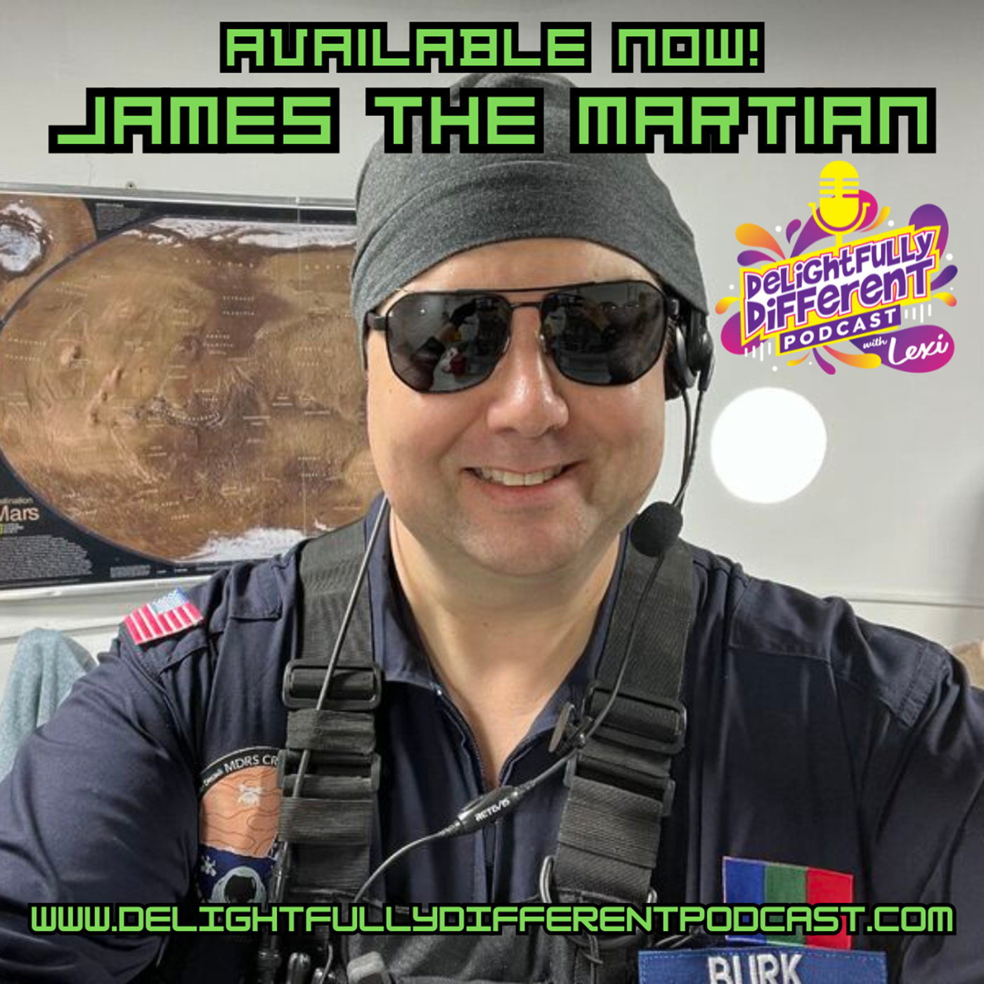 Delightfully Different - James the Martian