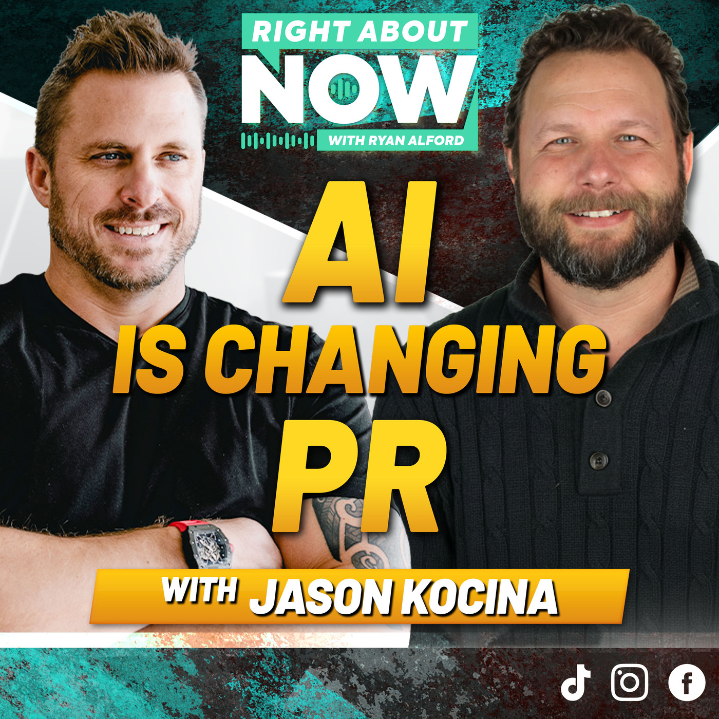 Episode art: PR Strategies That Actually Work: Storytelling, Social Media & Earned Media | Jason Kocina