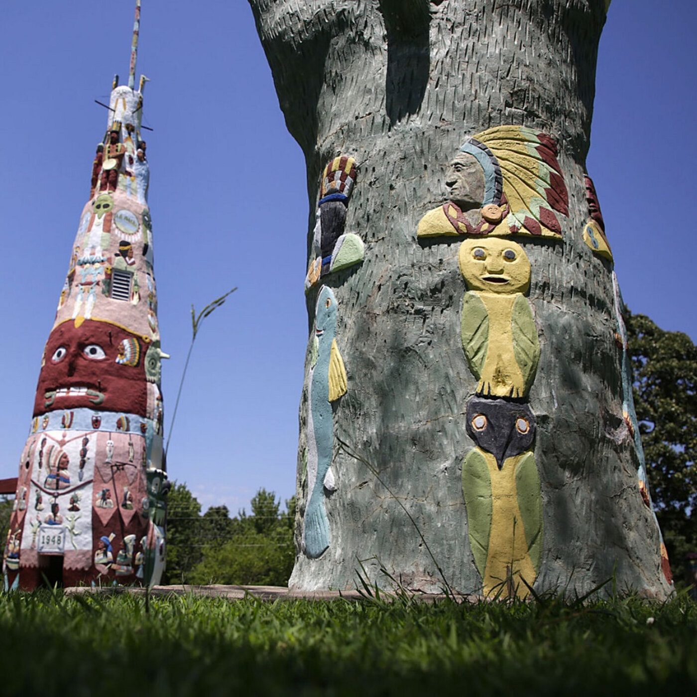Totem Pole Park near Foyil and more Oklahoma unique art episode artwork