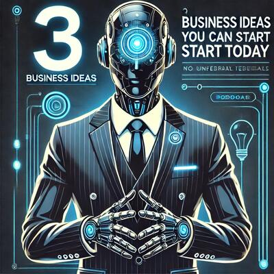 3 Business Ideas You Can Start Today