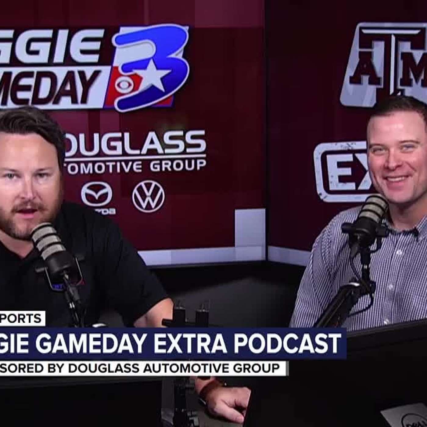 Max has a bone to pick with the KBTX Sports guys after LSU win