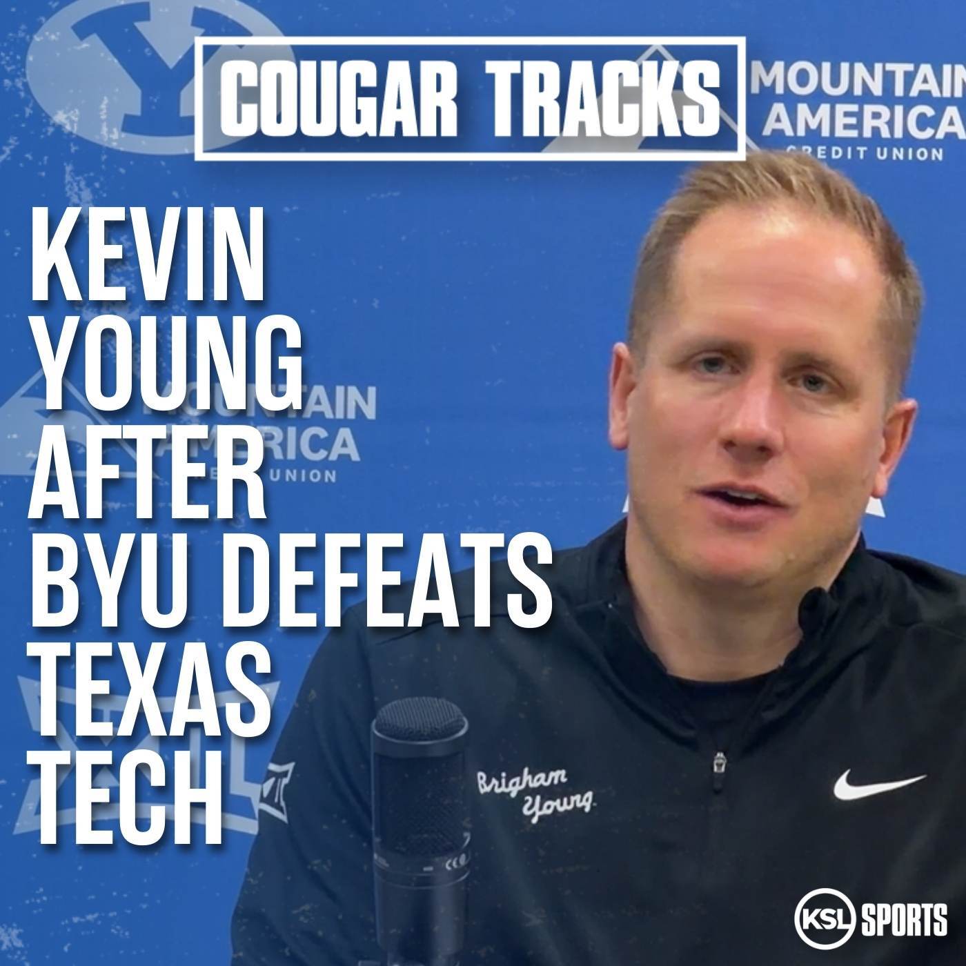 Kevin Young Reacts After BYU Takes Down No. 10 Texas Tech