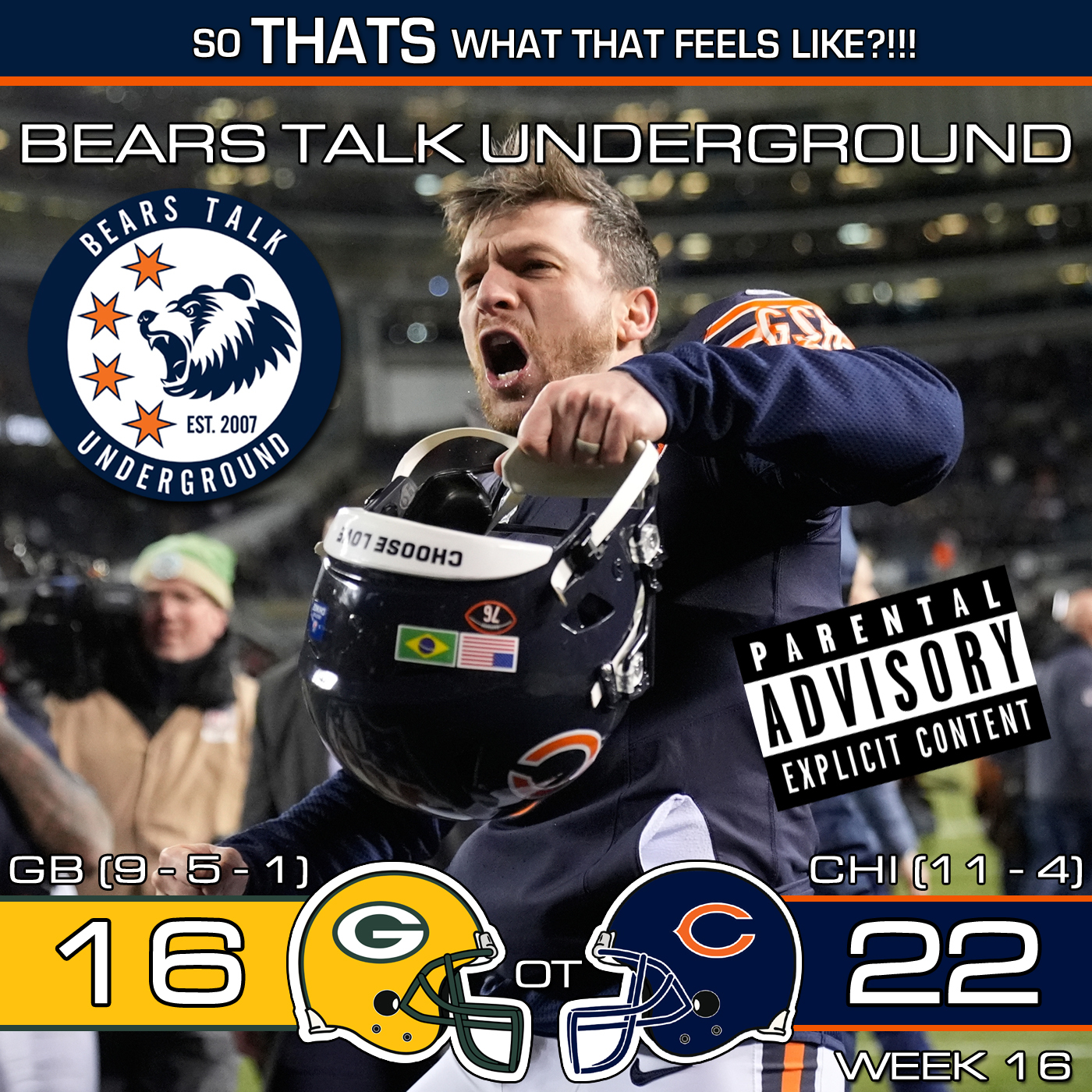 Week Sixteen Review - The Legend of Caleb is Certified in OT Win Over Green Bay