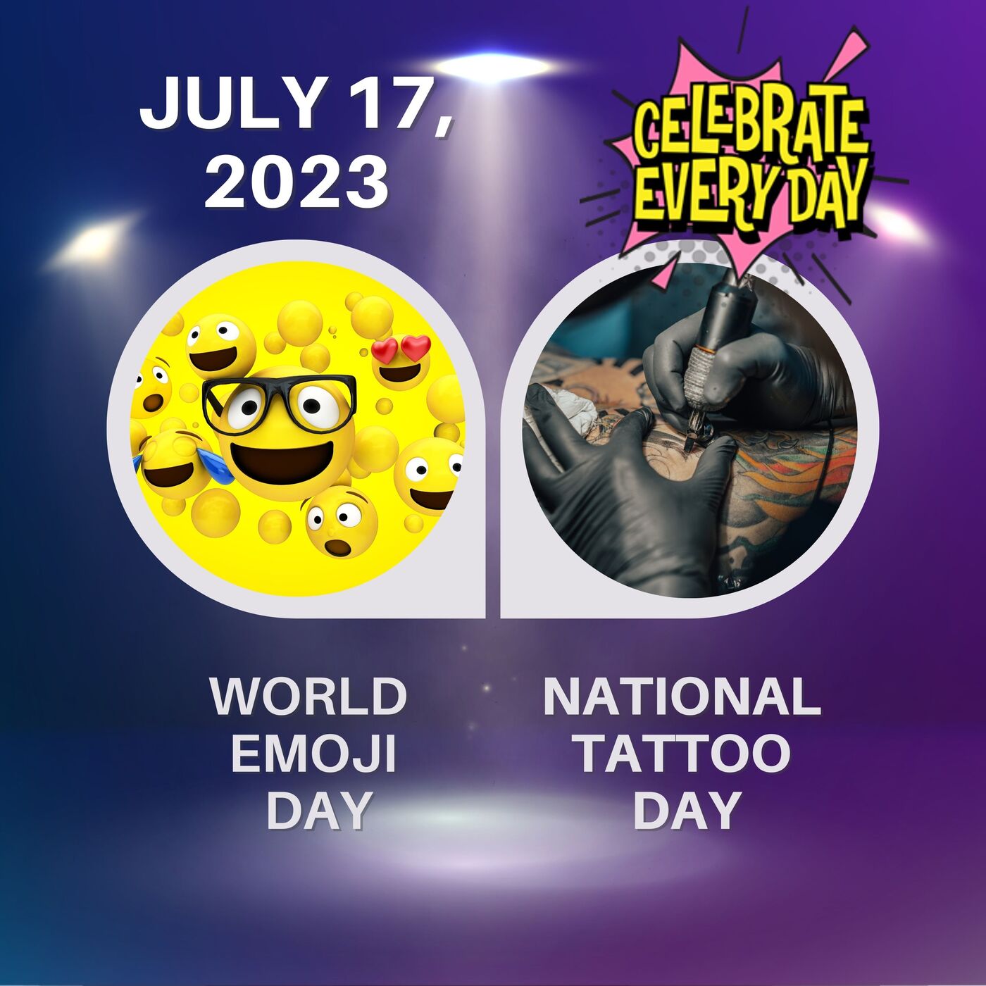 July 17, 2023 | Embracing Expression: A Day for Emojis and Tattoos