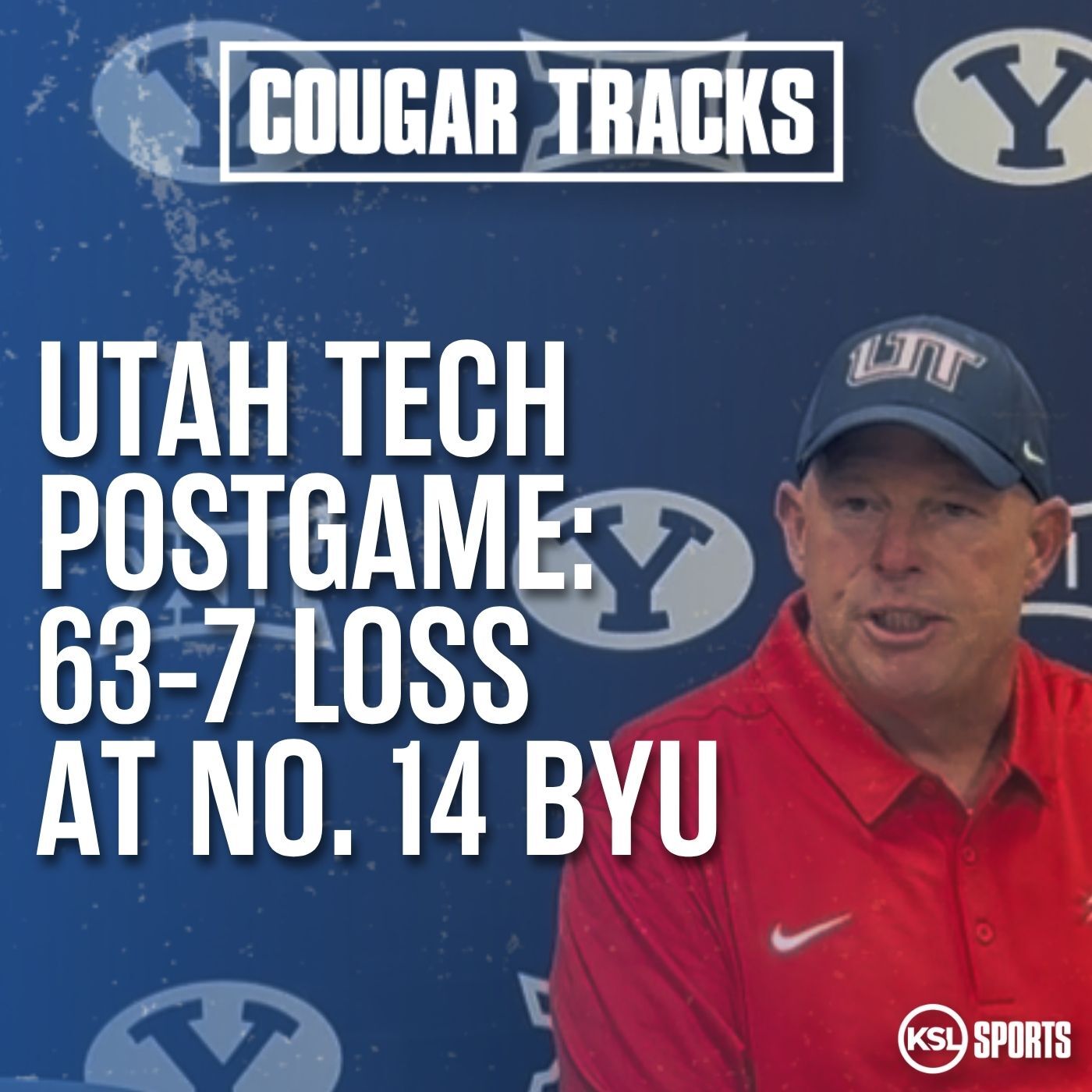 Utah Tech coach Lance Anderson reacts to loss against No. 14 BYU episode artwork