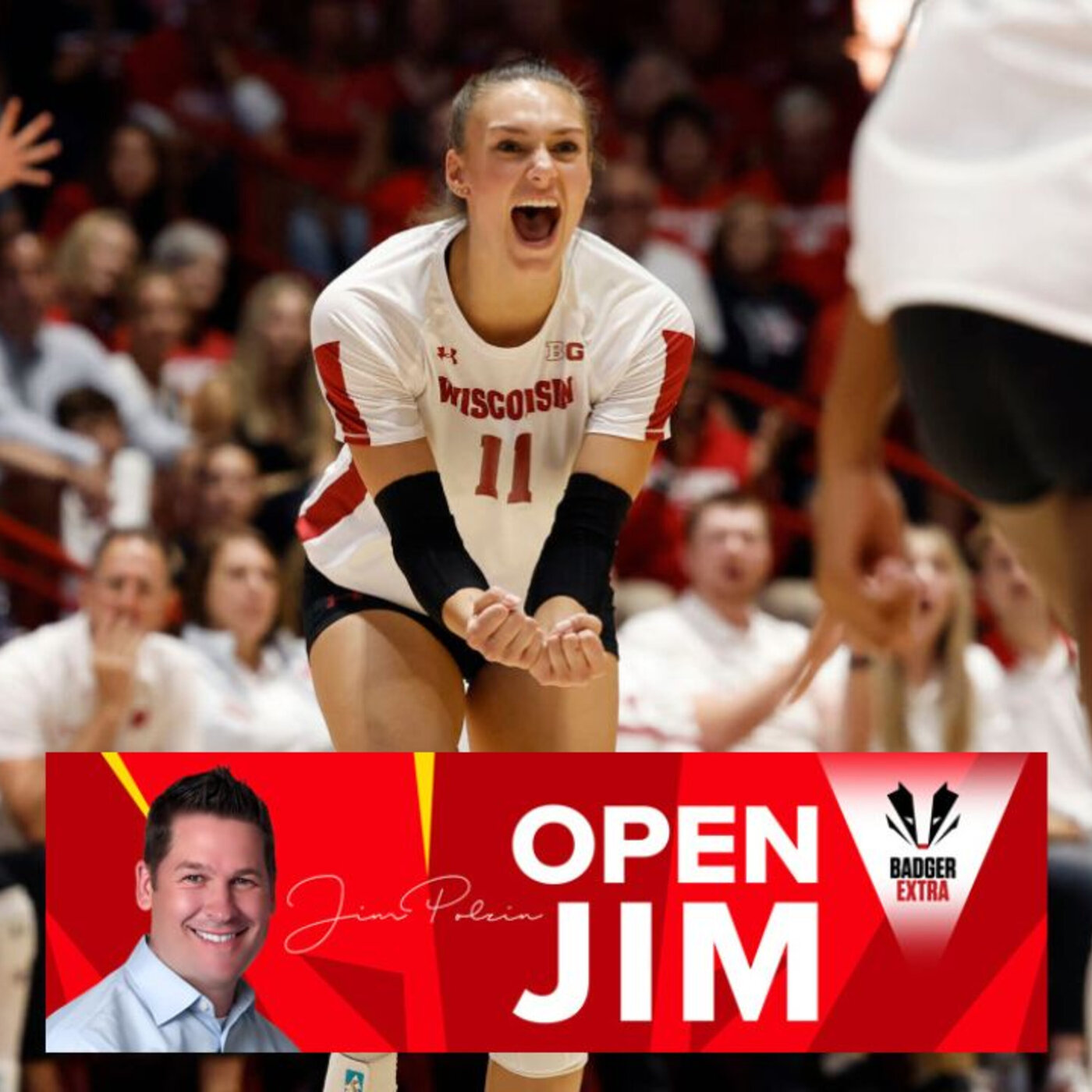 Episode 48 Open Jim Podcast Snippet: Meet Wisconsin volleyball's Izzy Ashburn