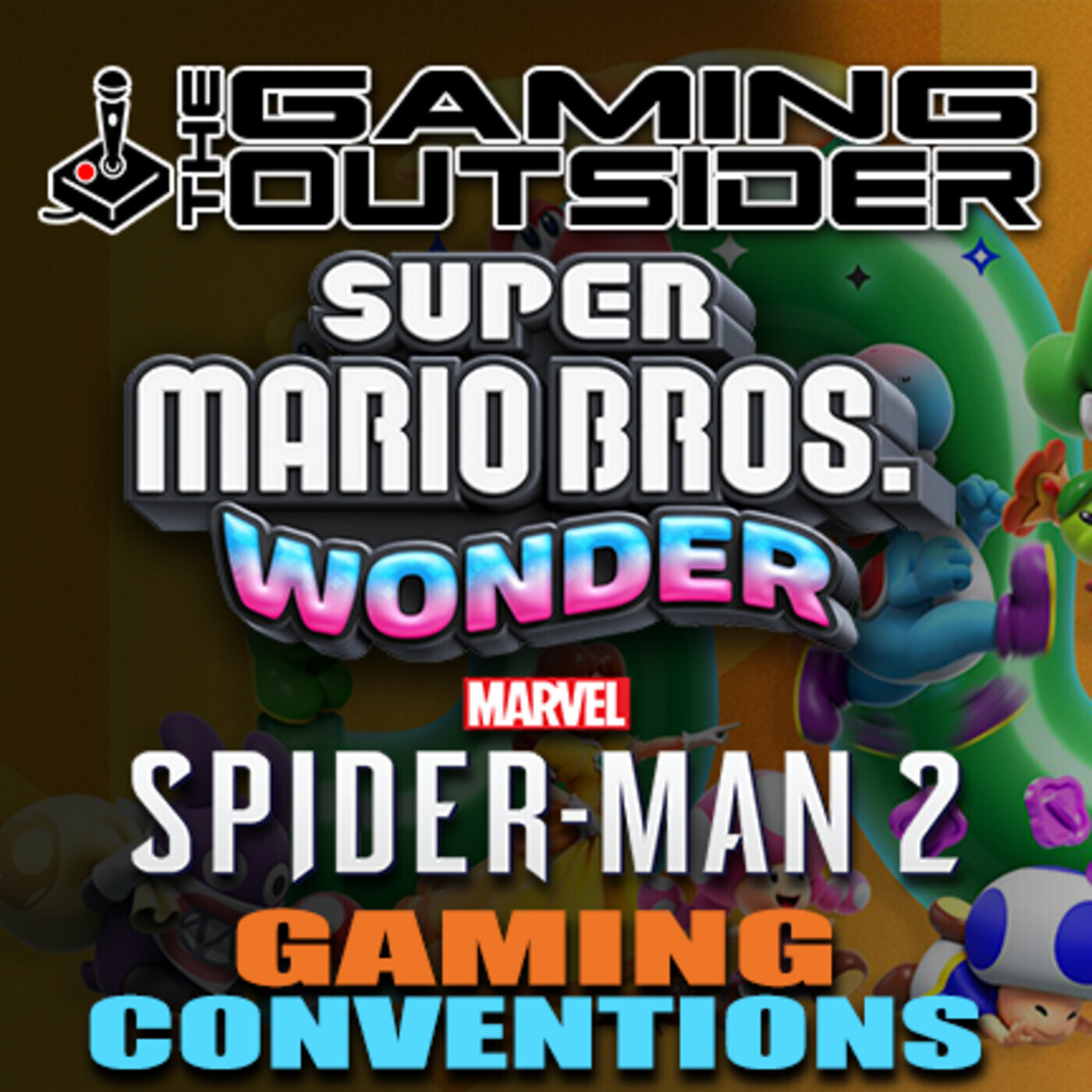 Super Mario Wonder, Spider-Man 2 & Game Cons