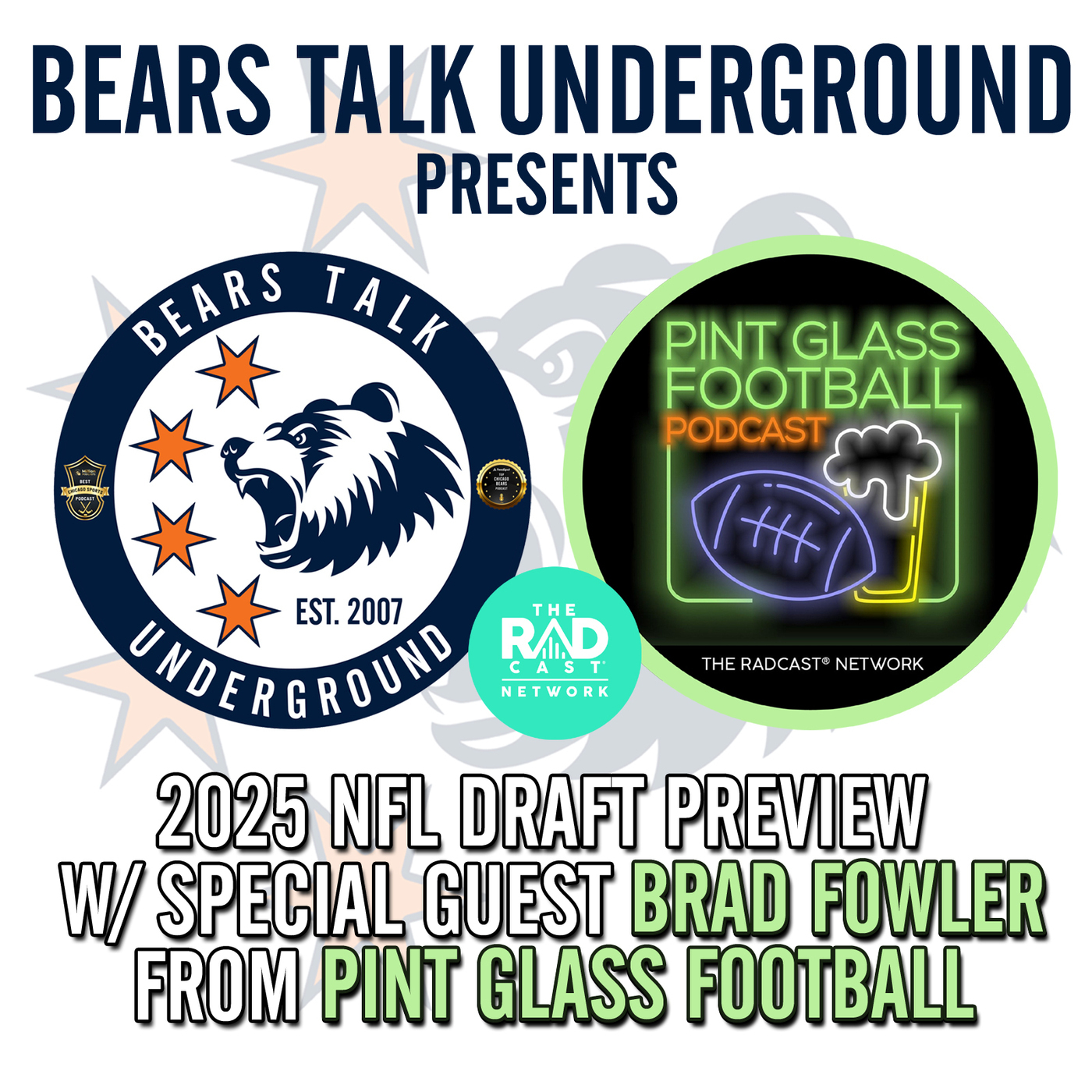 2025 NFL Draft Preview w/Brad Fowler from Pint Glass Football